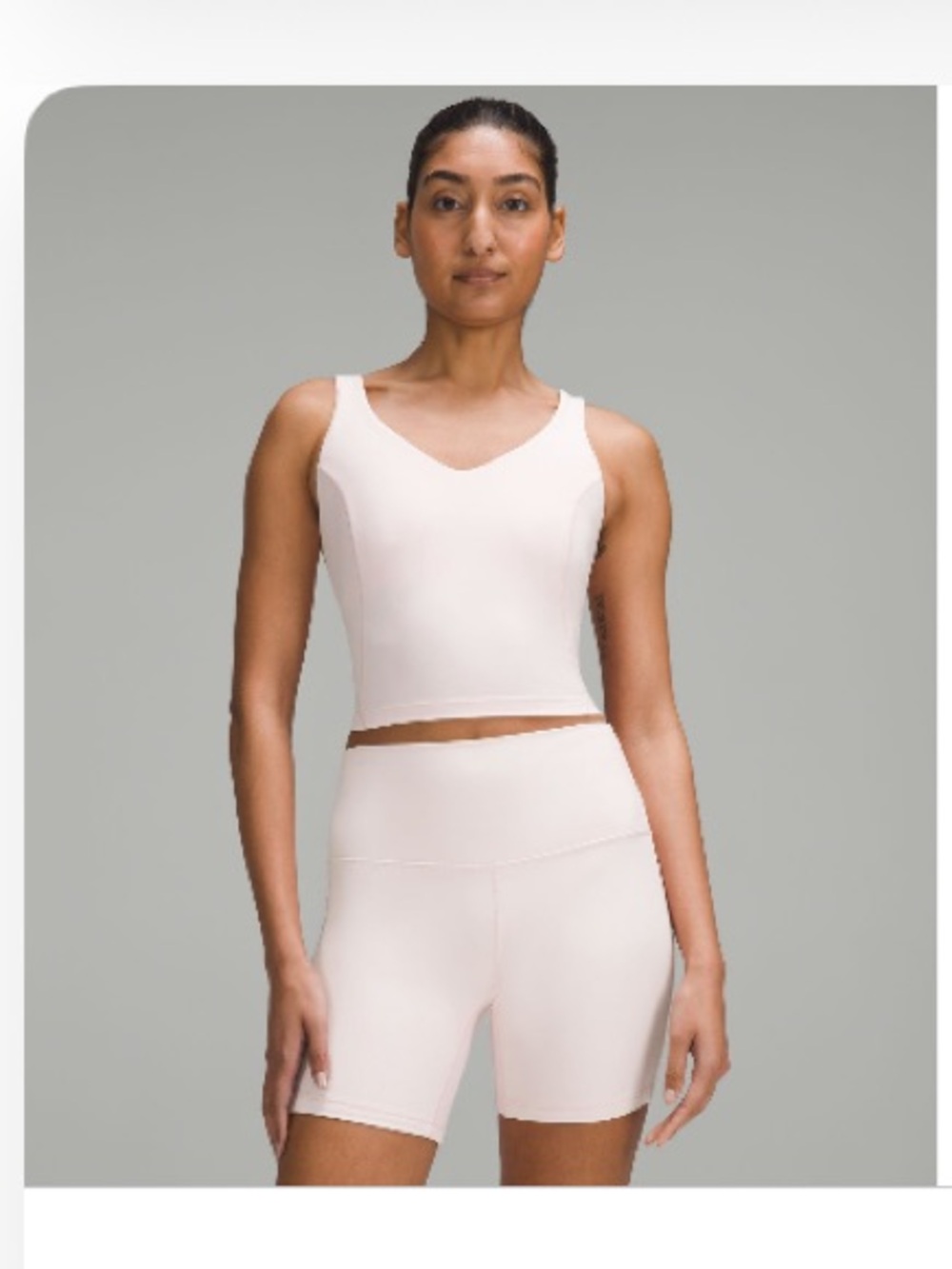 Lululemon Strawberry Milkshake Align Tank C/D